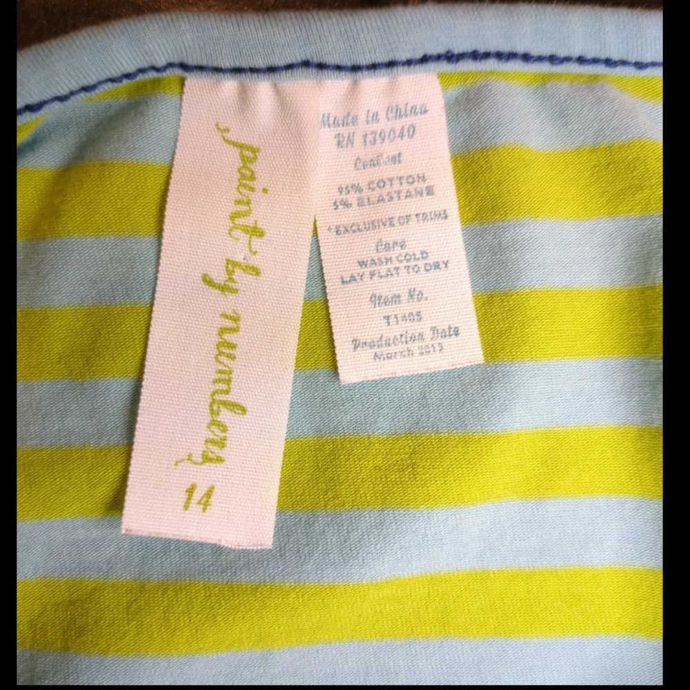 14 Matilda Jane Paint By Number Mellon Tee Long Sleeves Shirt Top - Picture 7 of 8